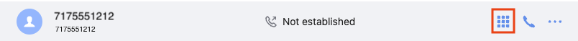 Wave for Desktop missed calls menu.