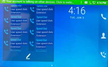 Wave app - Switch to desk phone
